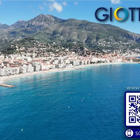 Διαμέρισμα Spacieux 3p En Centre-ville De Menton, Terrasse, Parking, Wifi Gratuit, Proche - Fr-1-196-270 *